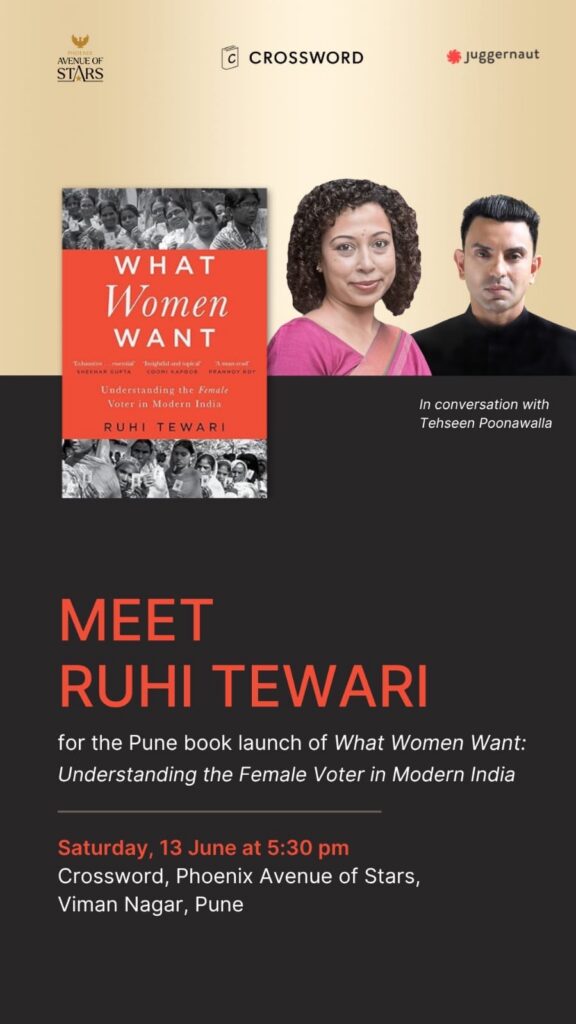Pune to Host Grand Launch of ‘What Women Want: Understanding the Female Voter in Modern India’ on 13 June